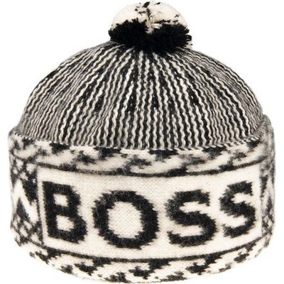 Tonak Boss čepice zmijovka černá-smetanová