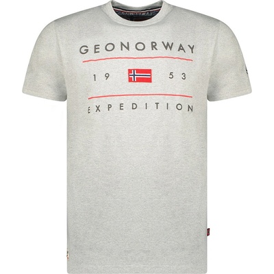 Geographical Norway tričko pánské JEZOLO men šedá