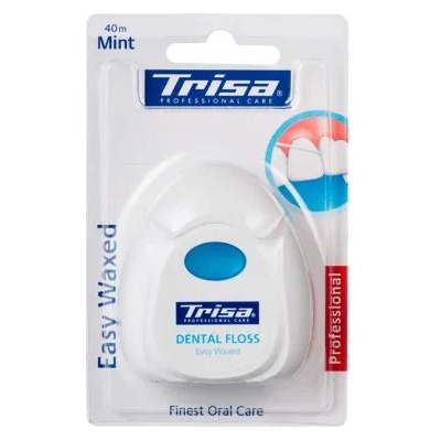 Trisa Easy Waxed конец за зъби с мента 40м