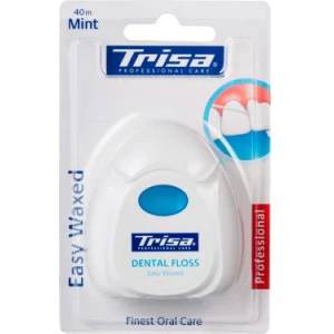 Trisa Easy Waxed конец за зъби с мента 40м
