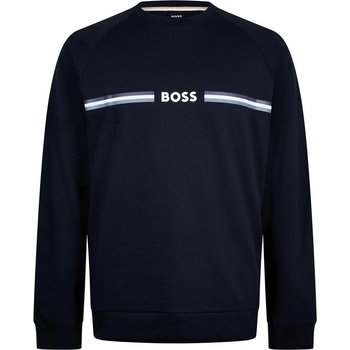 Image 1 of HUGO BOSS Блуза Boss Men's Authentic Cotton Relaxed Fit Crew Sweatshirt - Navy 403