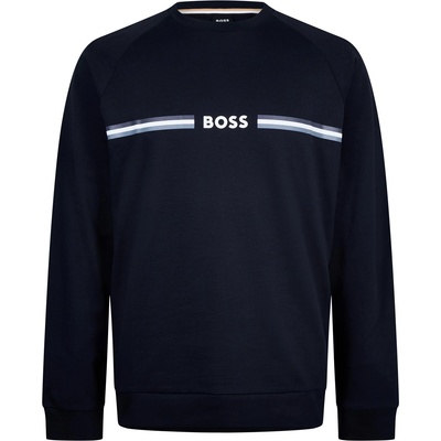 HUGO BOSS Блуза Boss Men's Authentic Cotton Relaxed Fit Crew Sweatshirt - Navy 403
