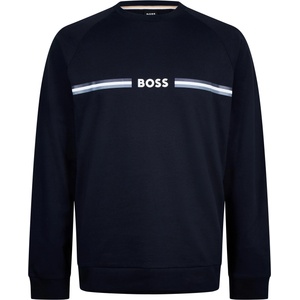 HUGO BOSS Блуза Boss Men's Authentic Cotton Relaxed Fit Crew Sweatshirt - Navy 403