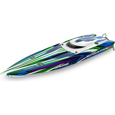 Traxxas Spartan SR, zelená RC loď
