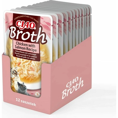 Ciao Broth kura a losos 40 g