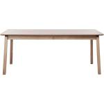 Unique Furniture Сгъваема трапезна маса с допълнителна плоча от декор от дъб 95x190 cm Bari - Unique Furniture (47652560)