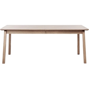 Unique Furniture Сгъваема трапезна маса с допълнителна плоча от декор от дъб 95x190 cm Bari - Unique Furniture (47652560)