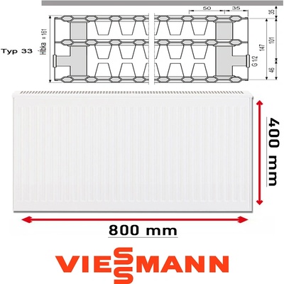 Viessmann 33 400 x 800 mm