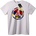 NOONEBRAND Тениска Jordan Символ на Мира - 2XL, White