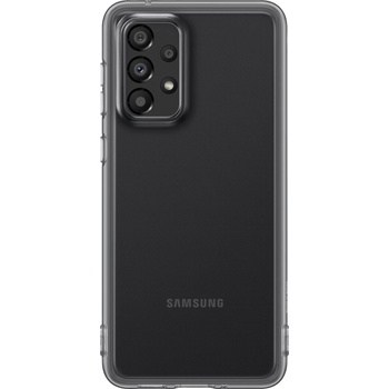 Image 1 of Samsung Оригинален гръб Samsung Soft Clear Cover за Galaxy A33 5G - Черен, EF-QA336TBE