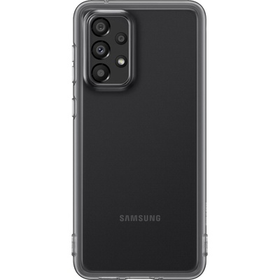 Samsung Оригинален гръб Samsung Soft Clear Cover за Galaxy A33 5G - Черен, EF-QA336TBE