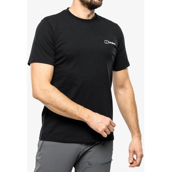 Berghaus Bavlněné tričko Buttermere Ss Tee black/black