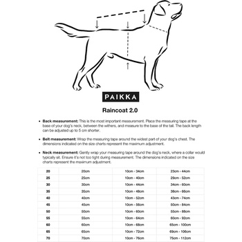 PAIKKA Кучешки дъждобран PAIKKA Raincoat 2.0 41 x 26 x 0, 9 cm (1049047)