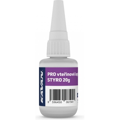 Kavan PRO Styro vteřinové lepidlo 20g – Zboží Dáma