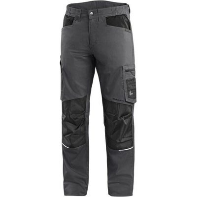 CXS Solis Flex kalhoty do pasu pánské zkrácené na výšku 170-176 cm šedá/čierna