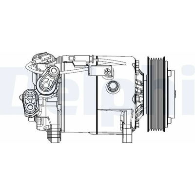 Kompresor, klimatizace DELPHI CS20500
