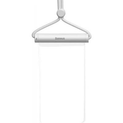 Púzdro Baseus Cylinder Slide-cover vodotesná taška na smartfón biela