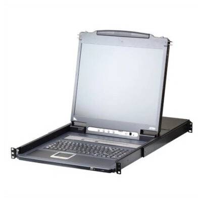 ATEN CL5708IN стелажна конзола 48, 3 см (19") 1280 x 1024 пиксела Метал, Пластмаса Черен 1U (14.01.6916)