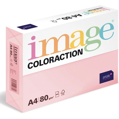 Image Coloraction Papír barevný A4/500/80g Tropic pastelově růžová 06 bal