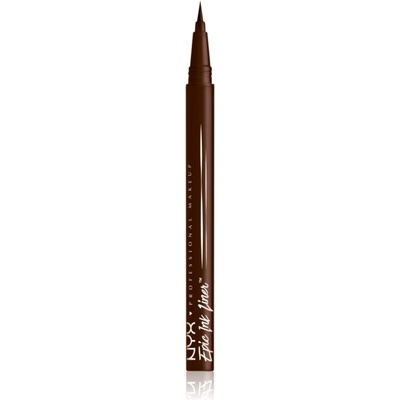 NYX Professional Makeup Epic Ink precizní voděodolná linka Milk Chocolate 1 ml