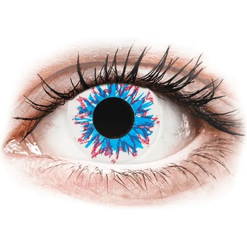 Image 1 of Gelflex CRAZY LENS - Harlequin - дневни с диоптър (2 лещи)