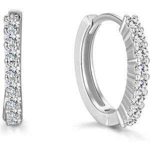 Silenti Jewelry Сребърни обеци "Грижа