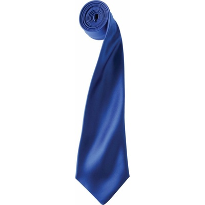 Premier Workwear Pánská saténová kravata PR750 Royal