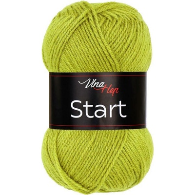 Vlna - Hep příze Start 41335 žlutozelená