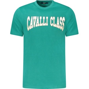 Cavalli class Тениска с къси ръкави за мъже cavalli class, Размер xl, Цвят Зелен (txt61ajd060_ve04038)