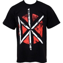 Metal Plastic Head Dead Kennedys Distressed DK Logo černá