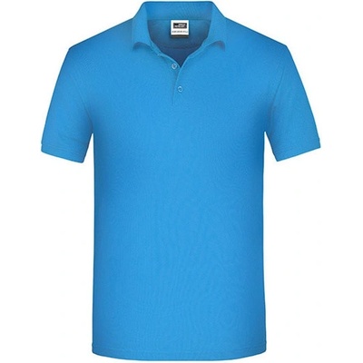 James & Nicholson Pánska polokošeľa JN874 Aqua