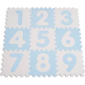 Sunta Мек пъзел килим Цифри син 1001b3(wh/be)ab (108819)