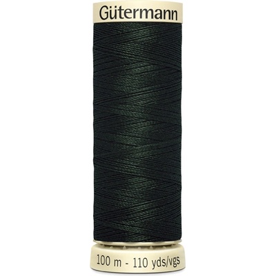 687 Univerzální šicí nit Gütermann 100% PES, zelená