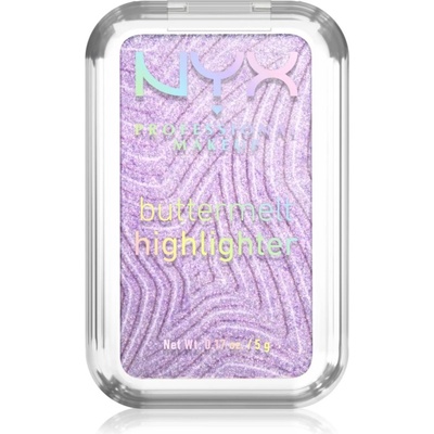 NYX Professional Makeup Buttermelt Highlighter озарител цвят no 1 butta 40 5 гр