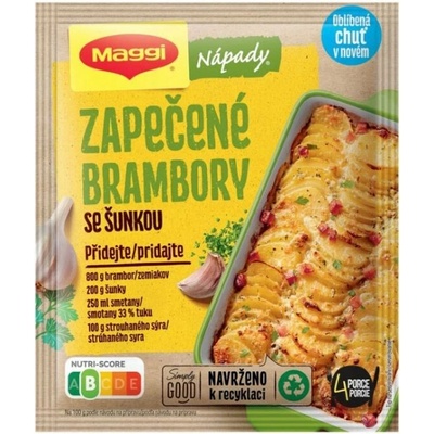 MAGGI Nápady Zapekané zemiaky so šunkou vrecko 46 g