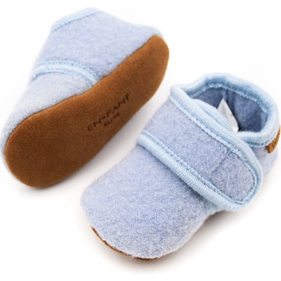 En Fant detské barefoot vlnené papučky forever blue