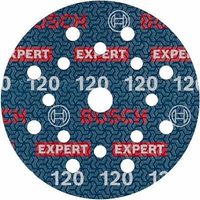 BOSCH Brusný kotouč EXPERT O780 s fólií, 125 mm, G120, 6ks (2.608.902.401)