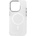 HQWear Кейс Glitter Case MagSafe за iPhone 16 Pro Max, бял/брокат (Magsafe Glitter Case MagSafe for iPhone 16 Pro Max White)