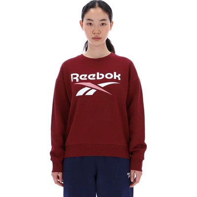 Reebok dámska fleecová mikina bordová