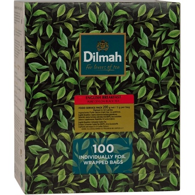 Dilmah čierny čaj v nálevových vreckách 100 x 2 g
