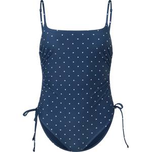 Jack Wills Бански костюм Jack Wills Women's Swimsuit - Navy Sea
