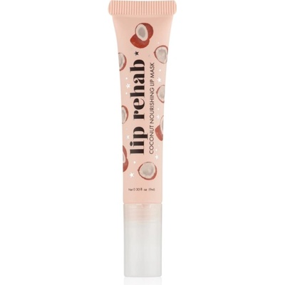 Barry M Lip Rehab подхранваща маска за устни цвят Coconut 9ml