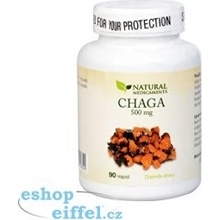 Natural Medicaments Chaga 500 mg 90 kapsúl