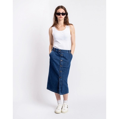 Carhartt WIP W' Colby Skirt Blue stone washed