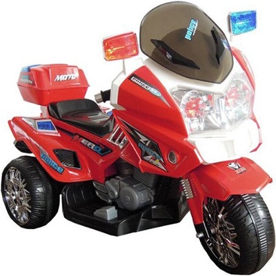 Megacar detská elektrická motorka CH815 2x35W 6V 7Ah červená