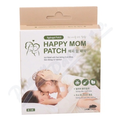 Happy Mom Patch hydrogelová náplast po injekcích a bodnutí hmyzem 5 x 5 cm 5 ks – Zboží Dáma