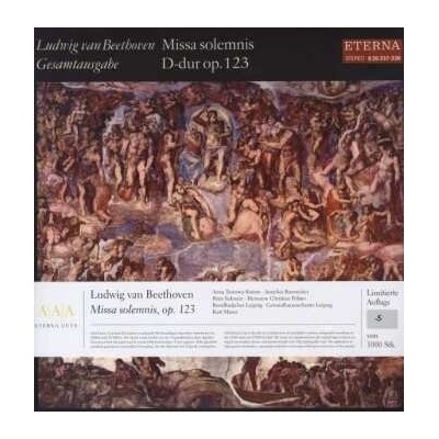 2 Ludwig van Beethoven - Missa Solemnis D-dur Op. 123 LTD NUM LP