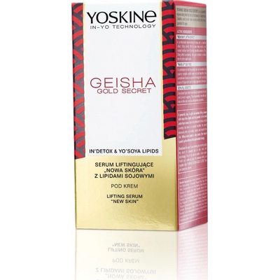 Yoskine Geisha Gold Secret oční liftingové sérum nová pleť pod krém 30 ml