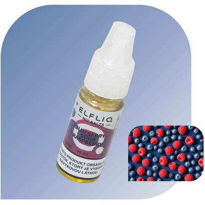 ELFLIQ Nic SALT - Čučoriedka a malina 10 ml 20 mg