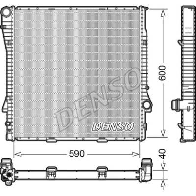 DENSO Chladič, chlazení motoru DRM05112